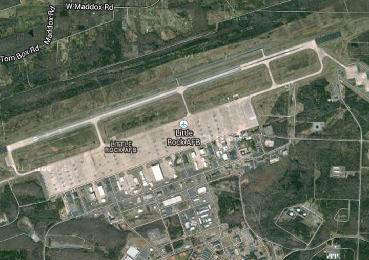 Little Rock Air Force Base is on lockdown after reports of a suspicious individual.