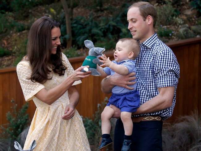 William and Kate (and George)