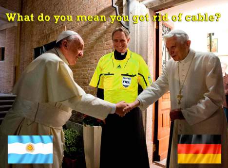 World Cup 2014: Battle of the Popes - image