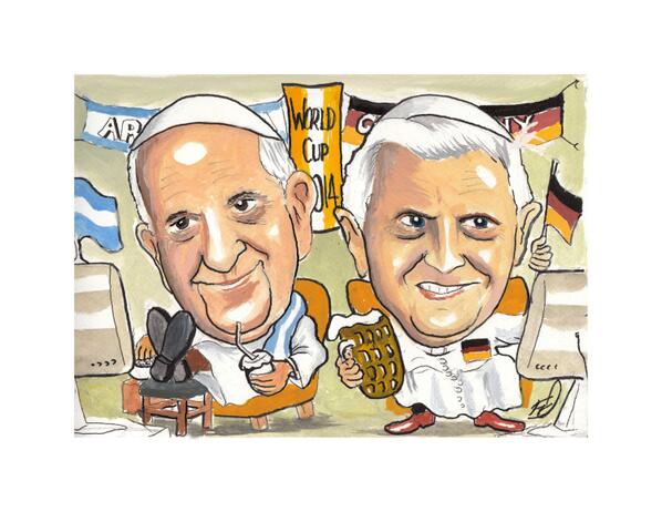 World Cup 2014: Battle of the Popes - image