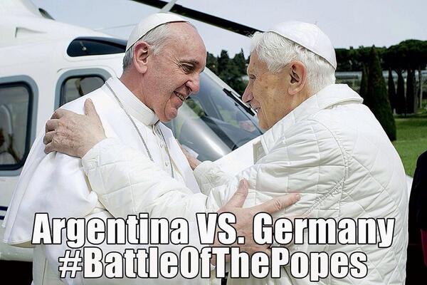 World Cup 2014: Battle of the Popes - image