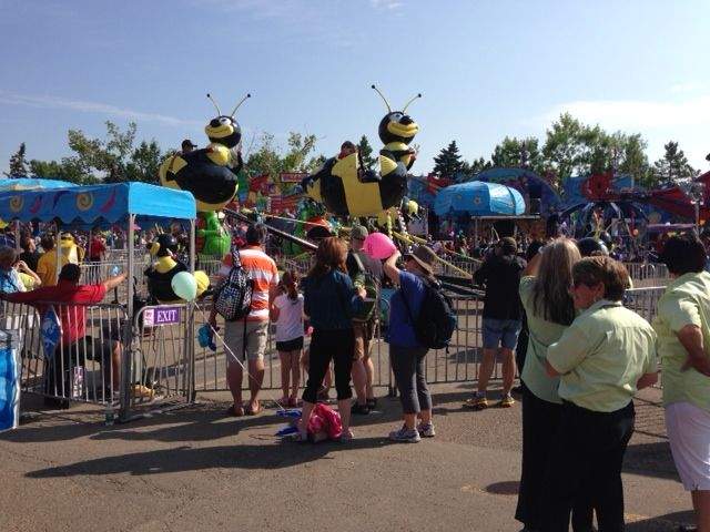 Hundreds of children and their families enjoyed the 37th annual Monday Morning Magic at K-Days, Monday, July 21, 2014. 