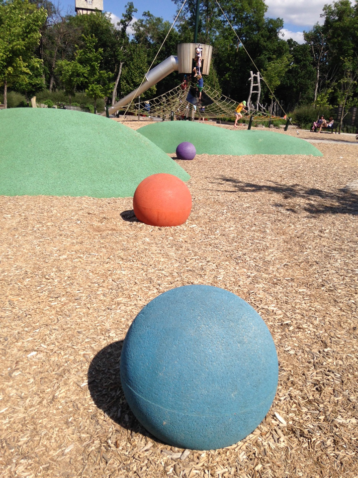 Skittles Nature Playground Children's Garden Assiniboine Park Winnipeg