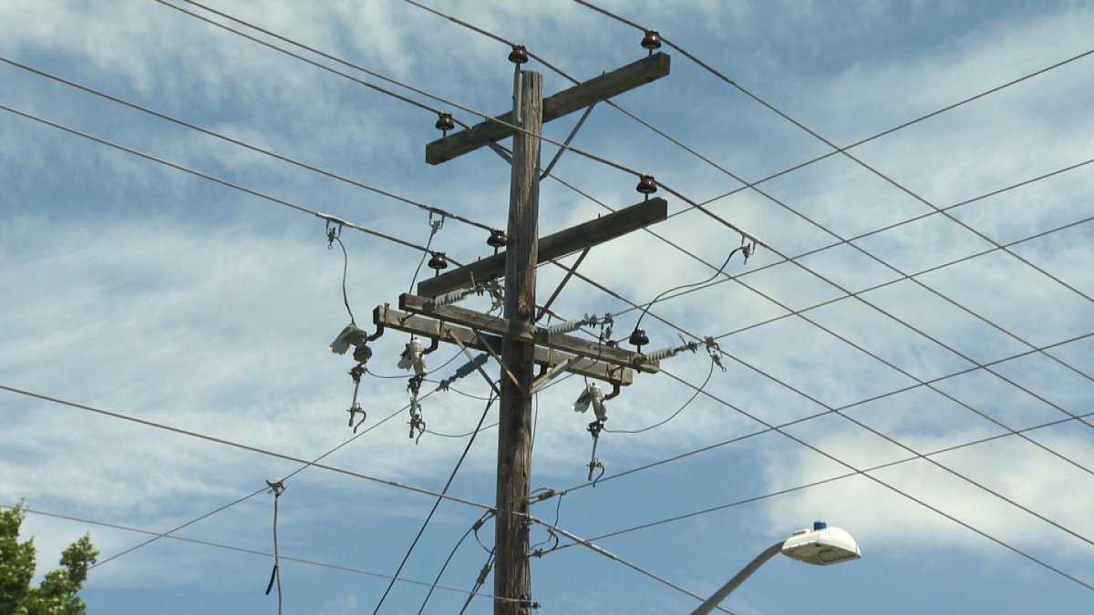Power lines are pictured in New Brunswick. The province's Energy and Utilities Board has approved an average 1.77 per cent increase to power rates.