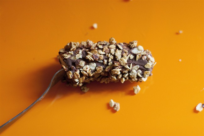 A healthy afterschool snack that eats like a treat