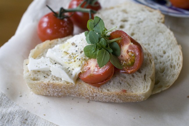 Grill on-the-vine tomatoes for stunning starter