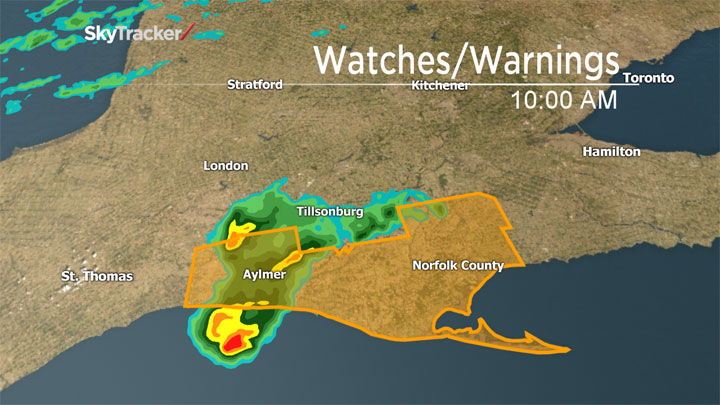 Tornado watches and warnings dropped for southwestern Ontario - Toronto ...