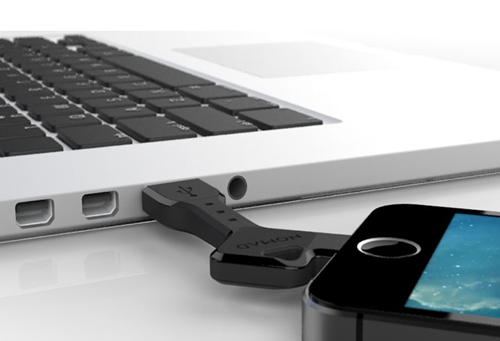 Nomad Chargekey is short but witth you all the time on your keychain