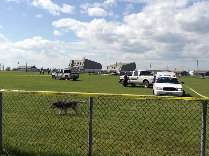 RCMP shoot man at kids’ baseball game in northern Manitoba - image