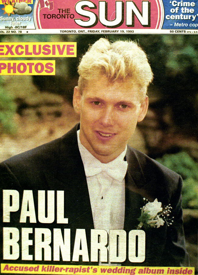 Paul Bernardo original wedding