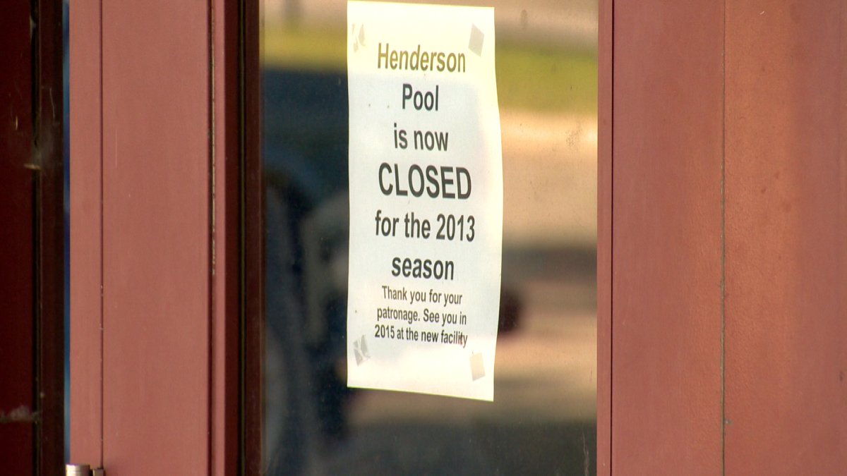 Henderson Lake Pool will be closed until July 2015.