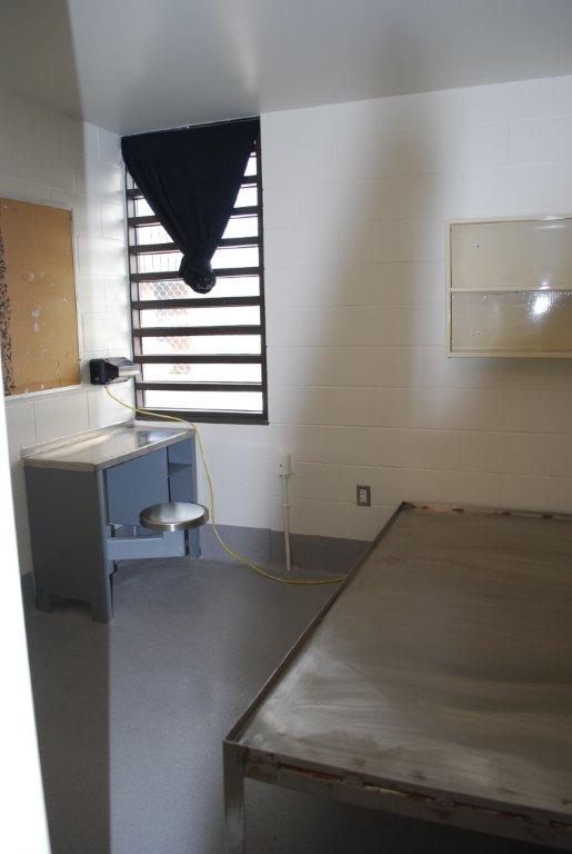 A cell in Saskatoon's Regional Psychiatric Centre.
