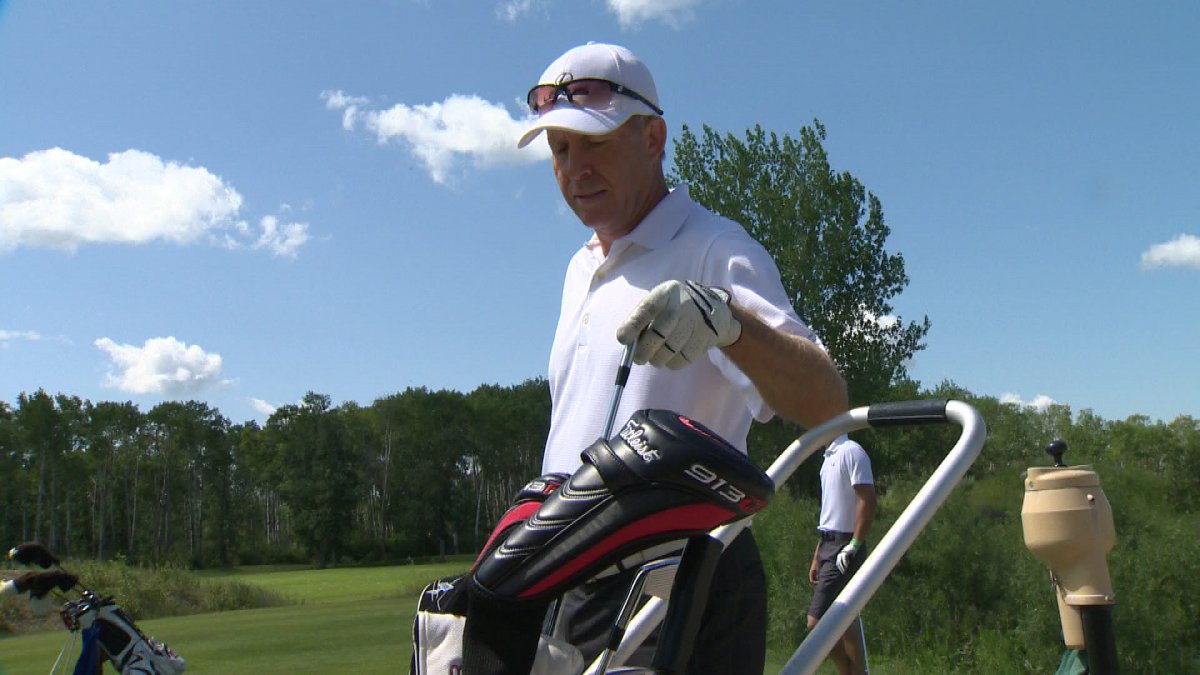 Ken Warwick is competing against golfers 40 years his junior at this year's provincial men's amateur championship.