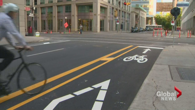 Bike lane pilot project installed in Richmond Adelaide area