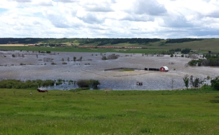 St. Lazar Manitoba flood