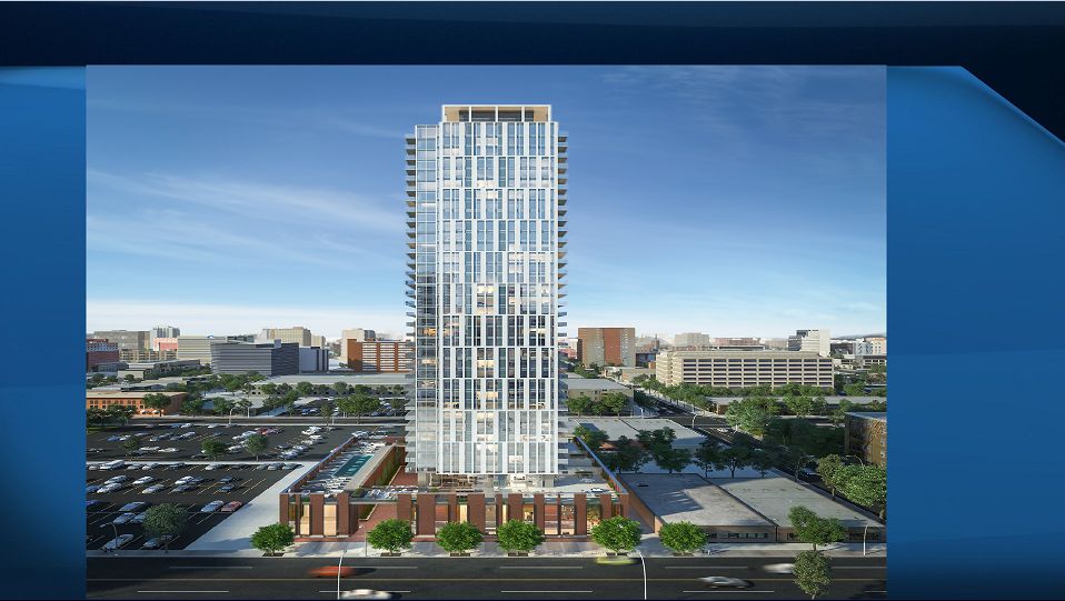 Jasper House condo complex in downtown Edmonton