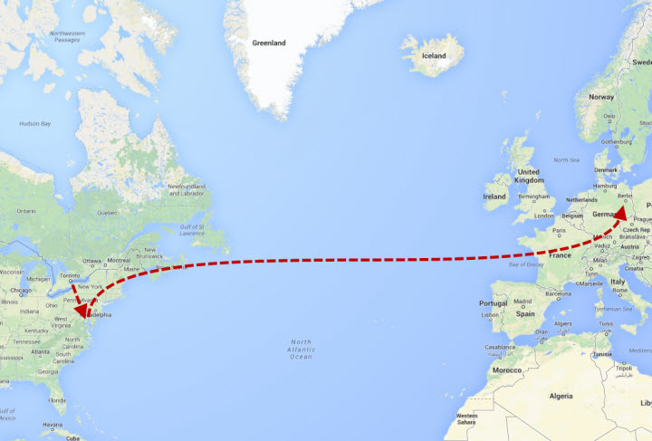 Toronto to Washington to Berlin