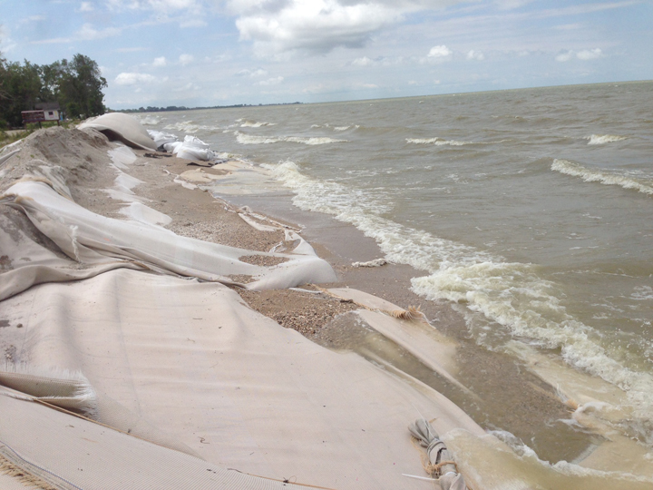 Manitoba flood 2014 Twin Lakes Beach