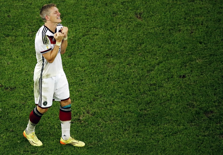 Rio de Janeiro, Brazil. 13th July, 2014. Bastian Schweinsteiger of