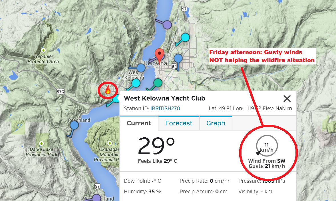 Okanagan Forecast: Mountain Showers with Slight Shower Risk for the ...