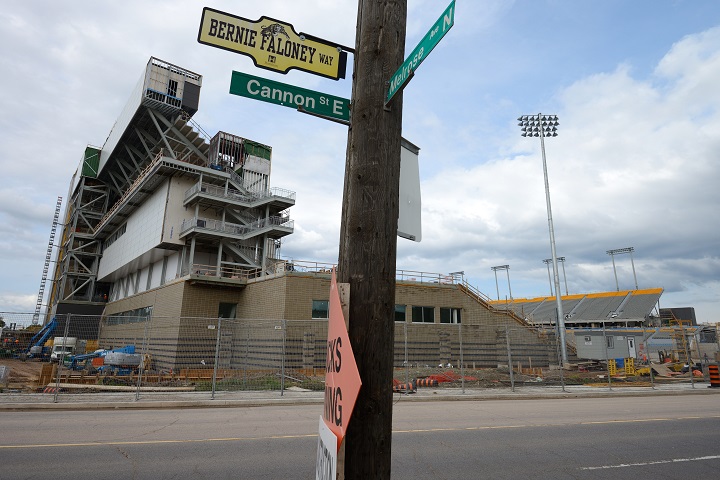 Tim Hortons Field, home of the Hamilton Tiger Cats and host to some of the 2015 Pan Am Games events, Hamilton, Ont., July 28, 2014.