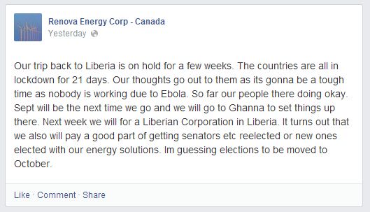 Ebola outbreak puts brakes on Alberta energy company’s work in West Africa - image