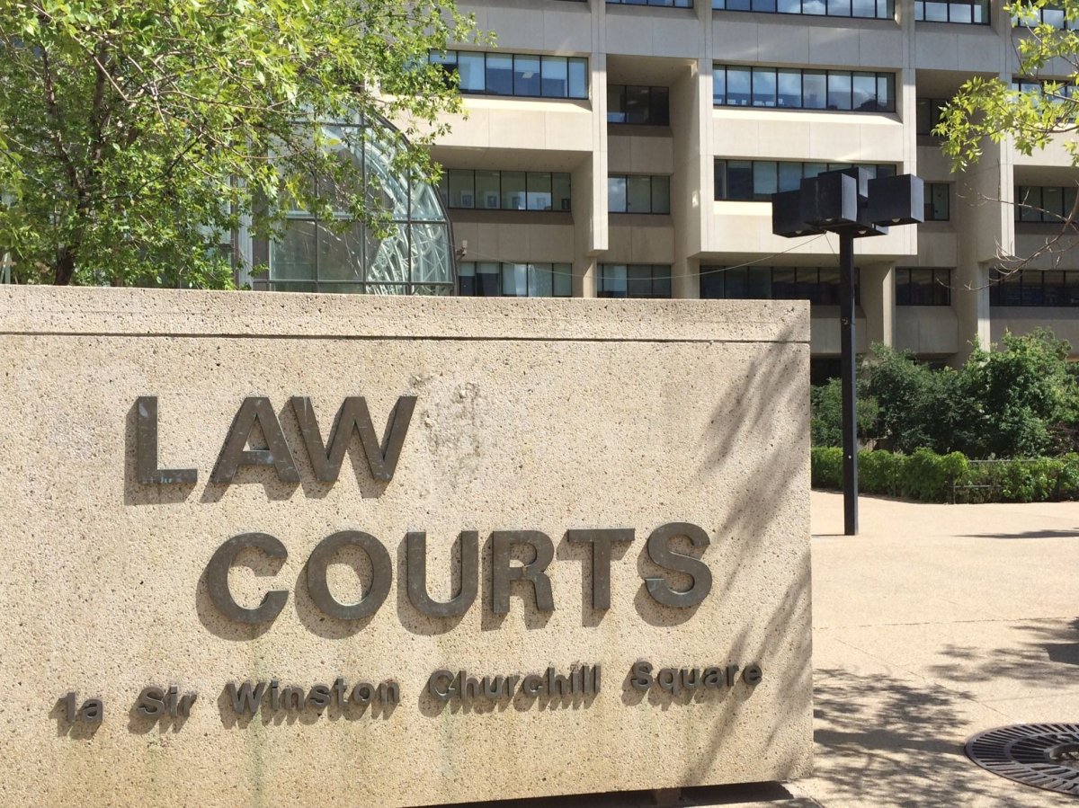 Law Courts in downtown Edmonton, July 2014.