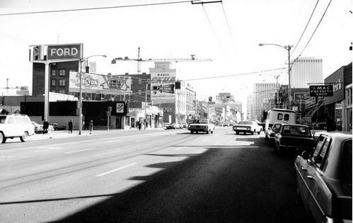 Jasper Avenue and 106 Street, 1974