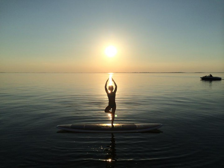 Aug. 11: This Your Saskatchewan photo was taken by Jill Carberry of her daughter doing yoga on a paddle board at Jackfish Lake.