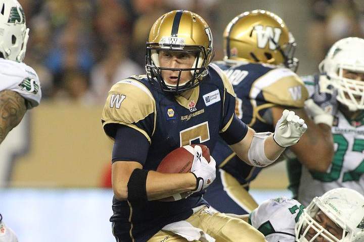 Quarterback Drew Willy was seen as a positive as the Winnipeg Blue Bombers emptied their lockers Sunday.