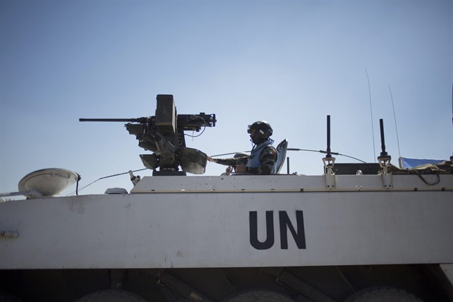 The latest UN figures show that Canada had just 43 peacekeepers deployed on missions at the end of December, down from 62 in November.