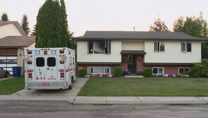 Damage estimate at $300,000 after fire at a Saskatoon home late Monday afternoon.