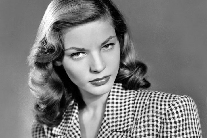 Lauren Bacall, pictured in a 1944 publicity photo.