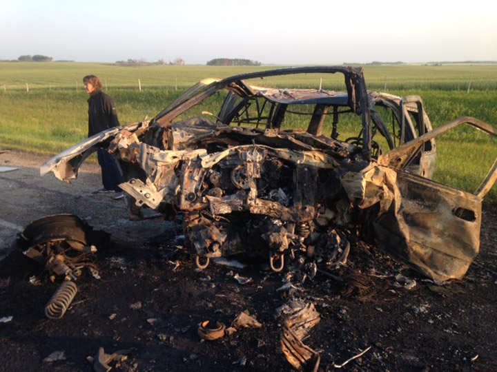 RCMP are investigating a fatal two vehicle collision approximately 10 kilometres east of Balcarres, Sask.