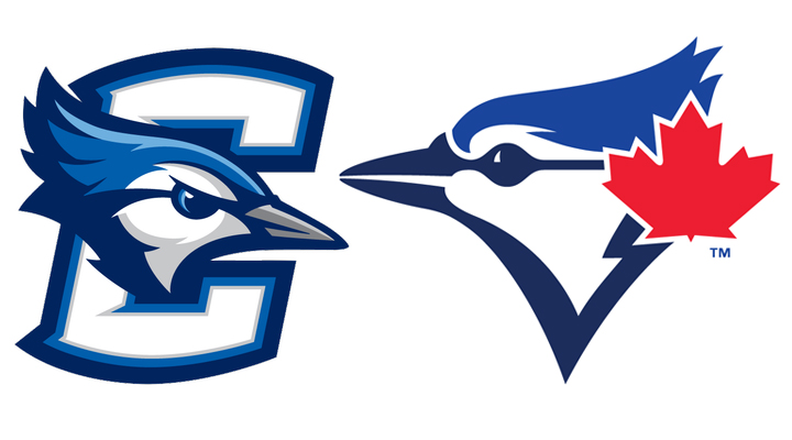 The Toronto Blue Jays say Creighton University's Bluejays logo (on the left) is too similar to its own (on the right).