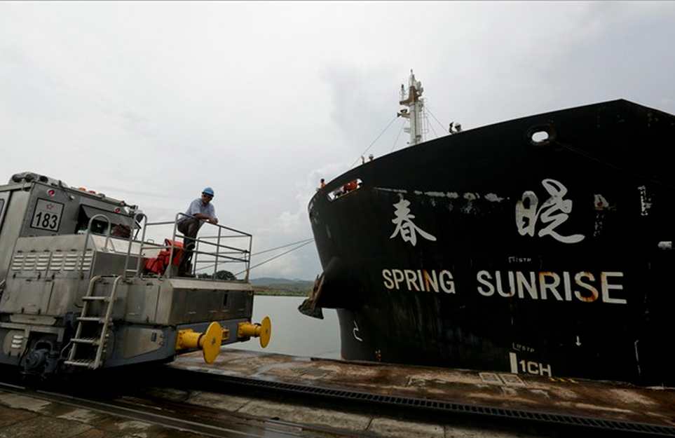  The 100th anniversary of the Panama Canal’s opening Friday has been marred by increasing doubts about the country’s ability to harness the full benefits of a multi-billion expansion beset by cost overruns, strikes and competition from rival projects. (AP Photo/Arnulfo Franco).