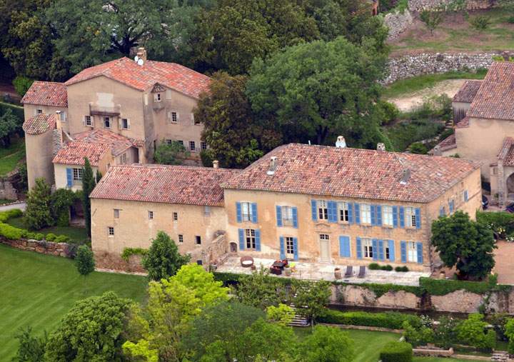 Chateau Miraval in France, where the wedding reportedly took place on Aug. 24, 2014.