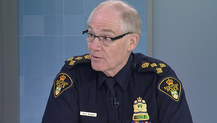 Saskatoon police Chief Clive Weighill elected new president of national police association.