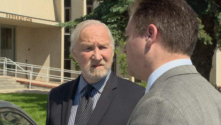 STF president Colin Keess (left) has been stripped of his power and placed on leave after STF executive passed non-confidence motion.