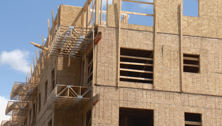 July housing starts in the Saskatoon Census Metropolitan Area were almost less than half as many compared to 2013, according to CMHC.