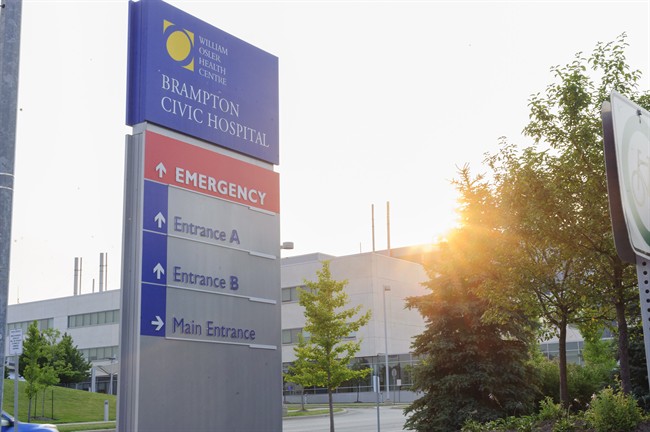 A patient who was admitted to Brampton Civic Hospital has tested negative for the ebola virus.