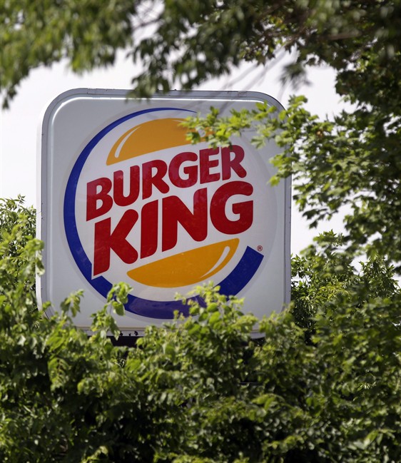 A Burger King restaurant sign is shown in this June 20, 2012 file photo. 