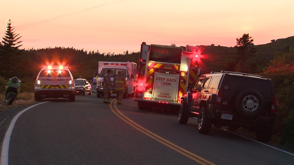 RCMP say the crash near the Dover ball field by Peggy's Cove happened just after 8 p.m. on Monday.