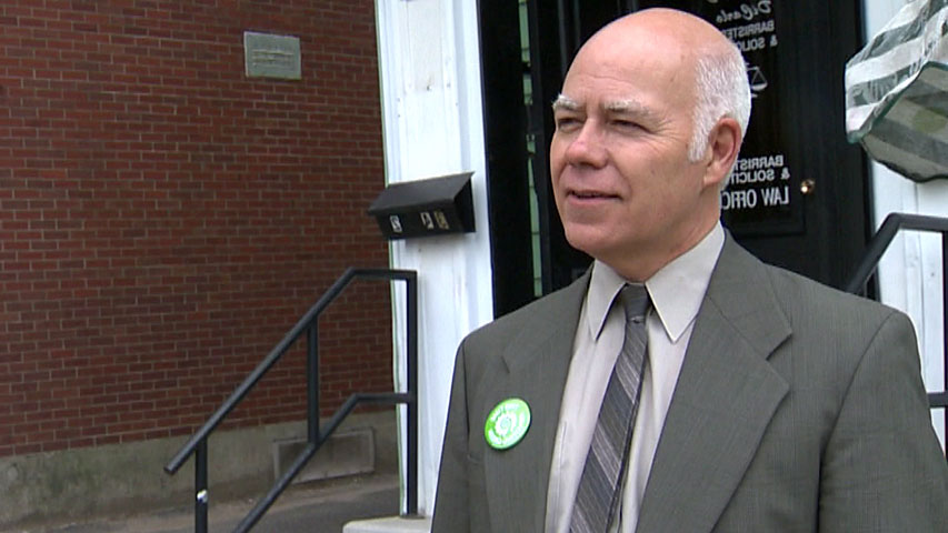 New Brunswick Green Party leader David Coon.
