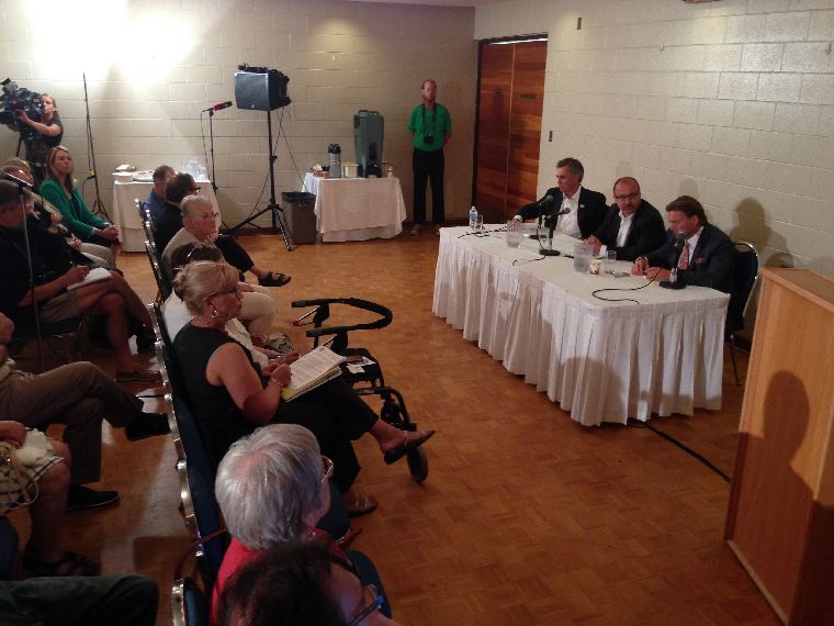 Alberta PC leadership debate; August 18, 2014.