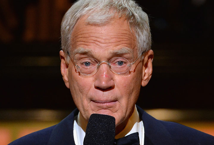 David Letterman, pictured in May 2014.