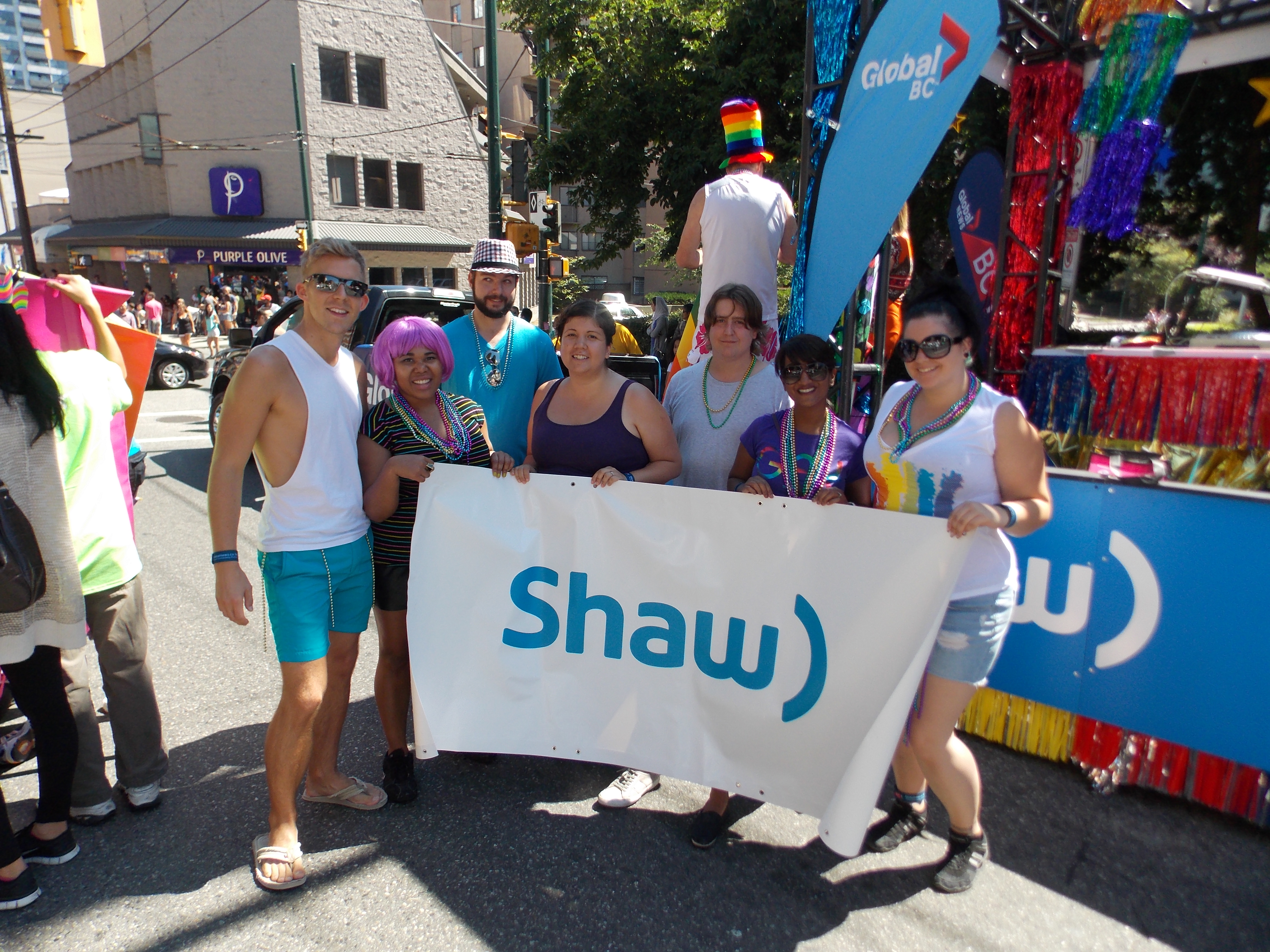 More Than Half-a-million People Take In Vancouver Pride Parade ...