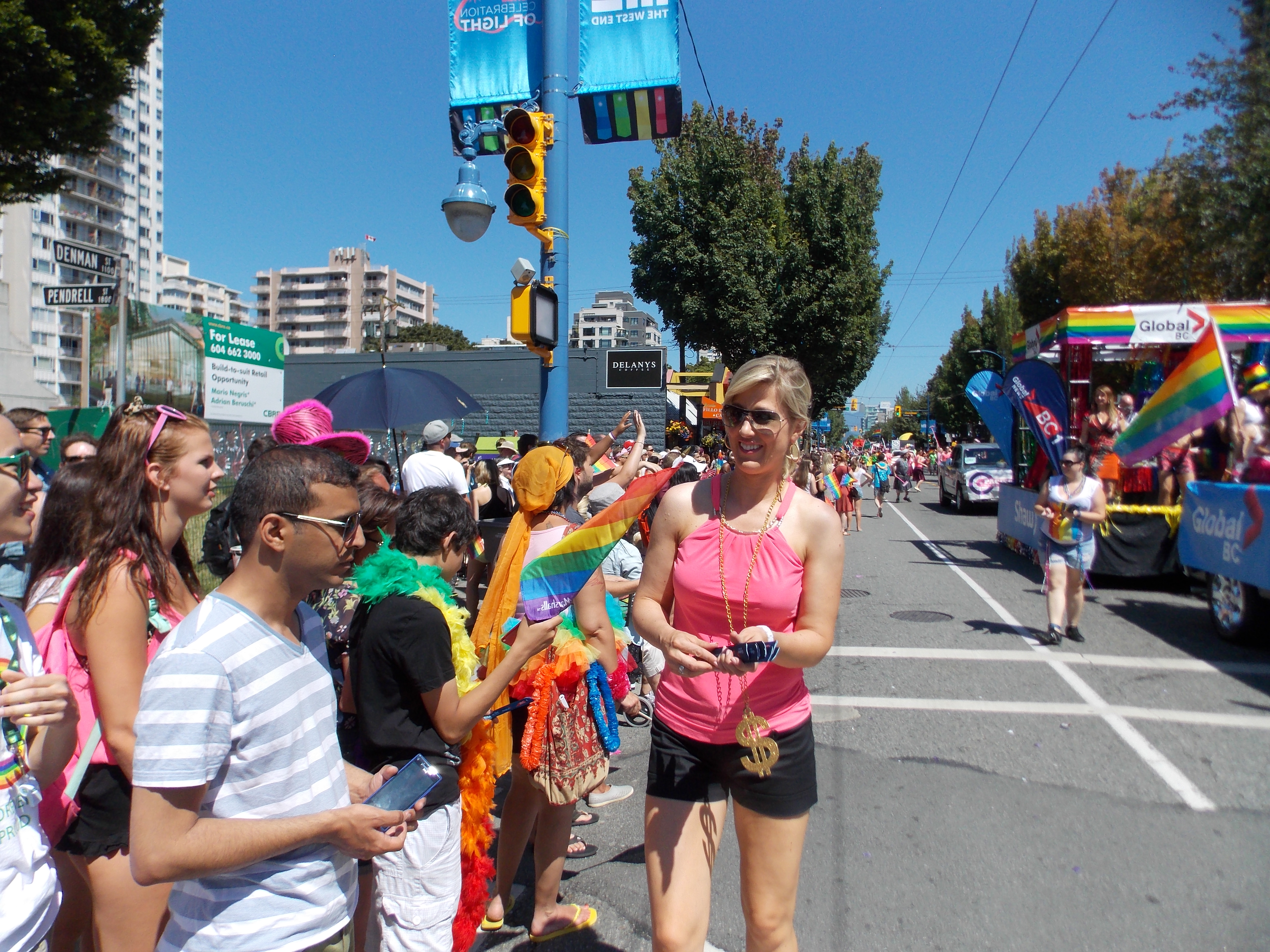 More Than Half-a-million People Take In Vancouver Pride Parade ...