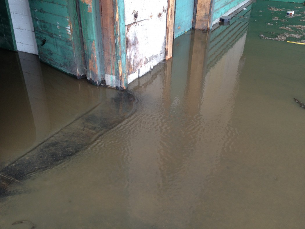 The City of Kelowna may have to dig up ground around Clement Avenue following a burst pipe at an old fruit warehouse.