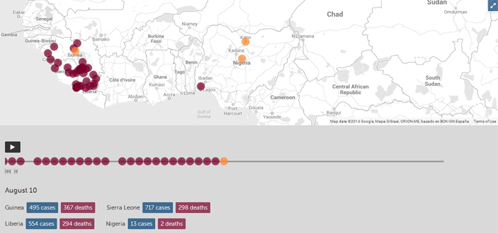 HealthMap software flagged Ebola 9 days before outbreak was confirmed - image